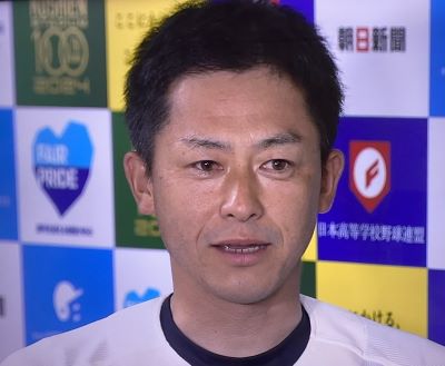 大社高校野球部・石飛文太監督